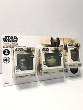 3 Pack STAR WARS Grogu Mandalorian Boba Fett - Bitty Boomers Bluetooth Speakers