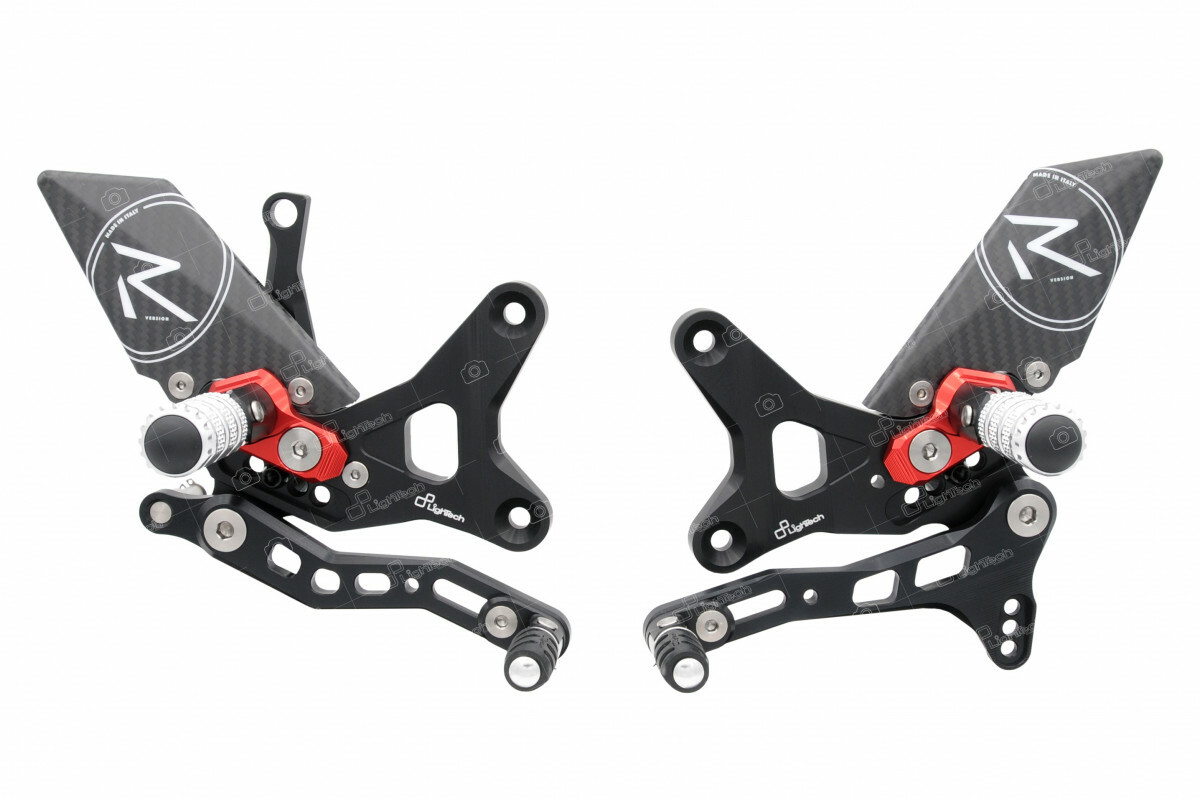 mrmr　1225 Lightech R Version Kawasaki ZX10R Standard Reverse Rear Sets