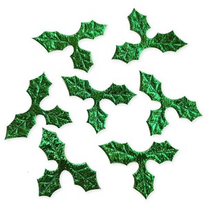 Download 20pcs Shiny Holly Leaves Christmas Craft Embellishments Scrapbooking Cardmaking Ebay Yellowimages Mockups