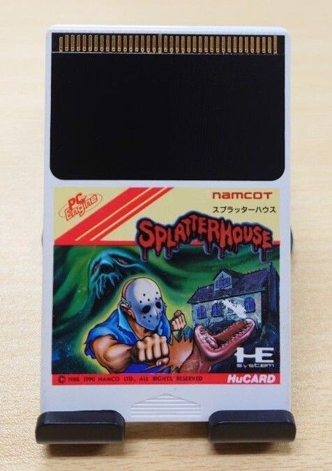 SPLATTER HOUSE NEC PC-Engine Hu-Card namcot Tubografx CMK