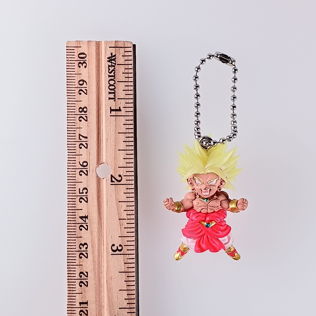 Super Saiyan Broly Dragon Ball UDM Figure Keychain Bandai From