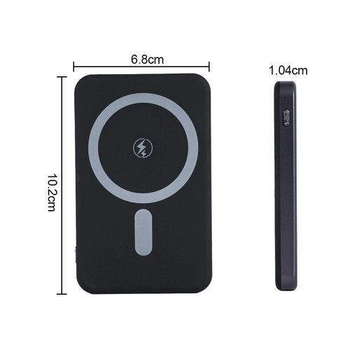 Mag-safe Power Bank 10000mAh für iPhone 12 13 14 15 Pro max plus Samsung S22 S23 - Zdjęcie 19 z 22