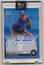 2022 Topps Now JOSE BERRIOS Road to Opening Day On-Card Auto BLUE #38/49