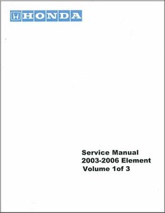 Bishko Oem Repair Maintenance Shop Manual Bound For Honda Element 2003 2006 Ebay