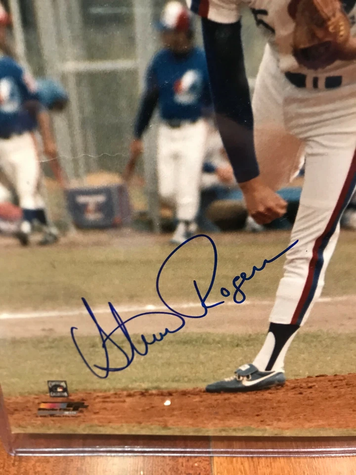 Foto firmada por Steve Roger Coppertown Collection MLB EXPOSICIONES Foto 2 de 3