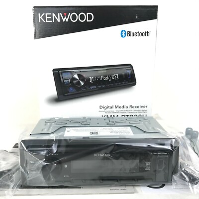 Kenwood KMM-BT228U Bluetooth Media Android iPhone Pandora Spotify AM FM Aux USB