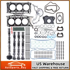3.6L V6 Camshafts Rockers Lifters Head Gaskets Kit for Jeep Dodge Chrysler Ram