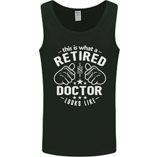This Is What a Retired Doctor Looks Like Mens Vest Tank Top