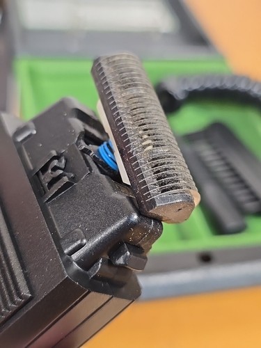 Vtg 80s Eltron Braun 666 Men Electric Shaver Type 5213 W. Germany Original Box - Picture 6 of 17