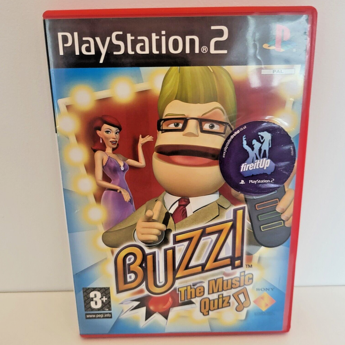 Buzz The Music Quiz Sony Playstation Game Complete With Manual PAL
