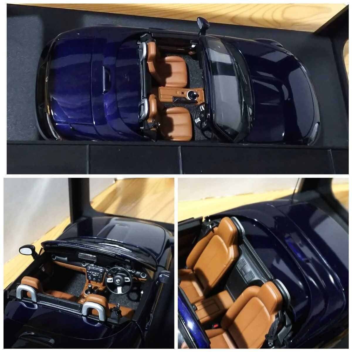 Autoart 1/18 Mazda Mx-5 Roadster 2006 Stormy Blue Autoart 1/18 Mazda Mx-5 Roadster 2006 Stormy Blue