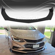 For Chevrolet Cruze 2010-2019 Glossy Front Bumper Lip Splitter Spoiler Body Kits For Chevrolet Cruze 2010-2019 Glossy Front Bumper Lip Splitter Spoiler Body Kits