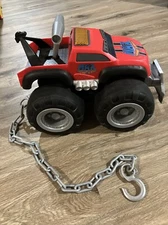 Jakks Pacific Max Tow Truck Turbo Max Speed Max Power Pulls up to 200 lbs Red (6