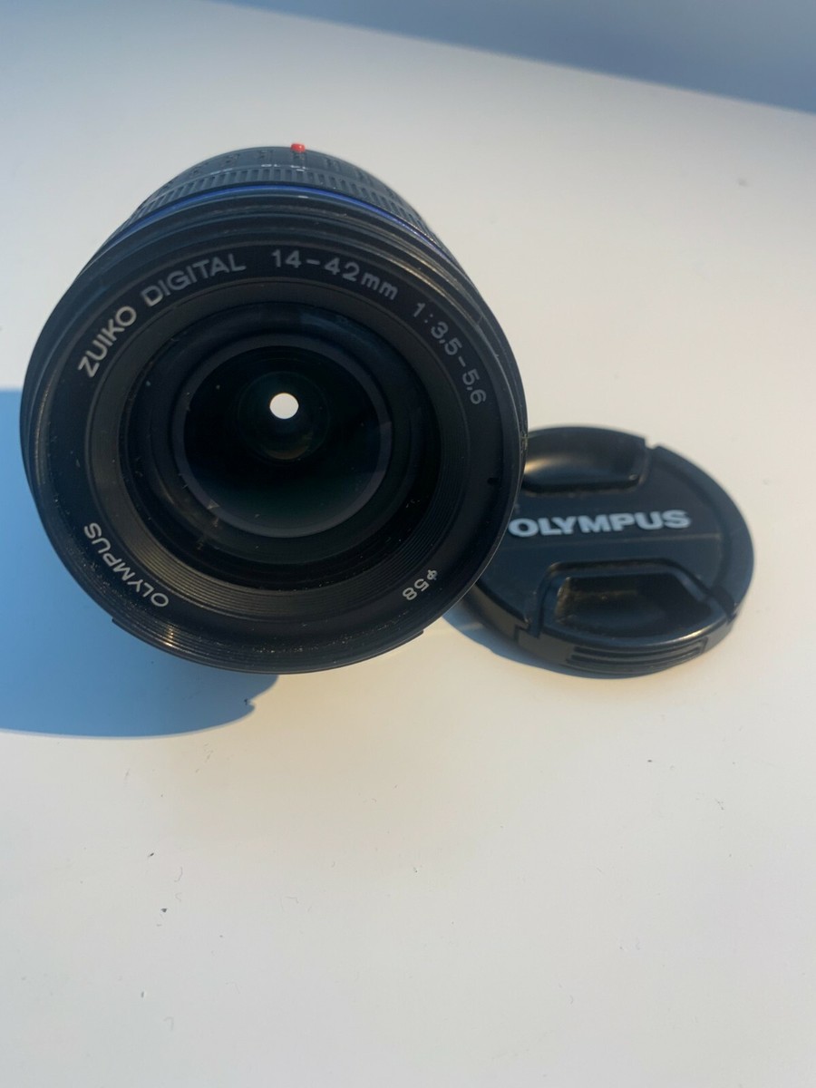 Olympus Digital Zuiko ~ 14-42mm F/3.5-5.6 ED Zoom Lens. BLACK