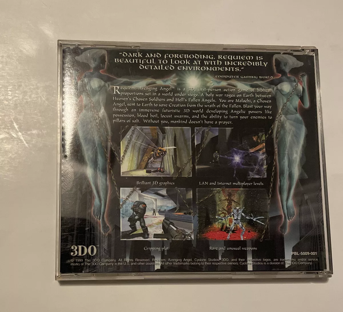 Requiem Avenging Angel PC CD-ROM Game