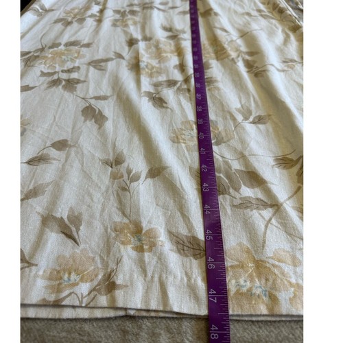 Vintage AGB Linen Blend Floral Print Sleeveless Maxi Sheath Dress, Size XL - Picture 8 of 8