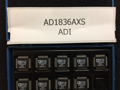AD1836AXS AD IC Audio Codec 4ADC 3DAC CH 52-LEAD PQFP SMD 1 UNIT