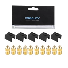 Creality Original 5Pcs Ender 3 S1/Ender 3 S1 Pro Silicone Sock and 10Pcs 0.4Mm N