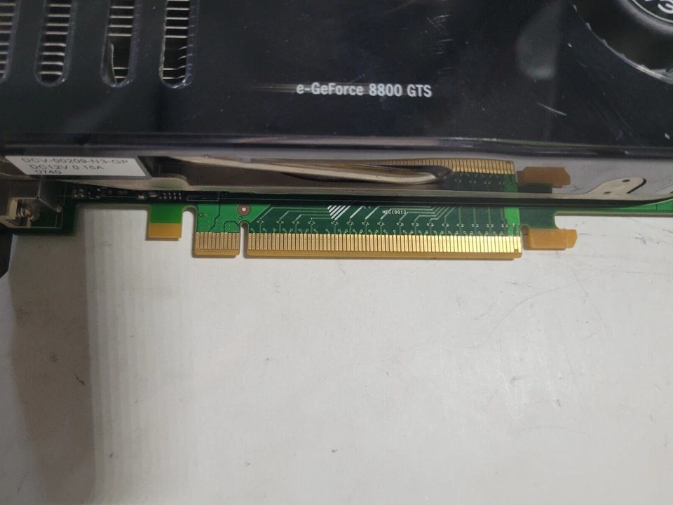 EVGA NVIDIA GeForce 8800 GTS 320 MB DDR3 Graphics Card #1761 - Image 3 of 4