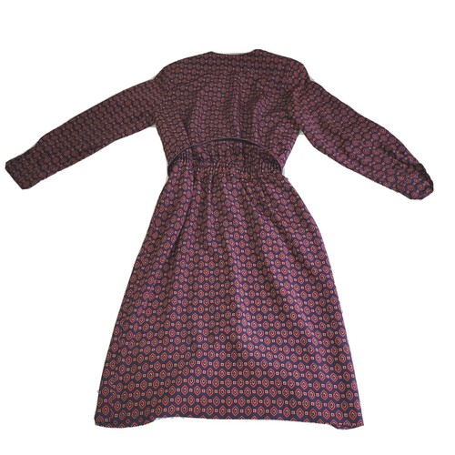 Vintage TALBOTS Petites Women's Size 10 Retro Print Dark Academia Shoulder Pads - Picture 2 of 11