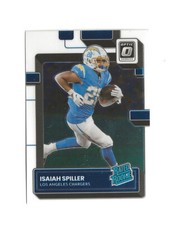 2022 Panini Donruss Optic Isaiah Spiller RC Rated Rookie #216 