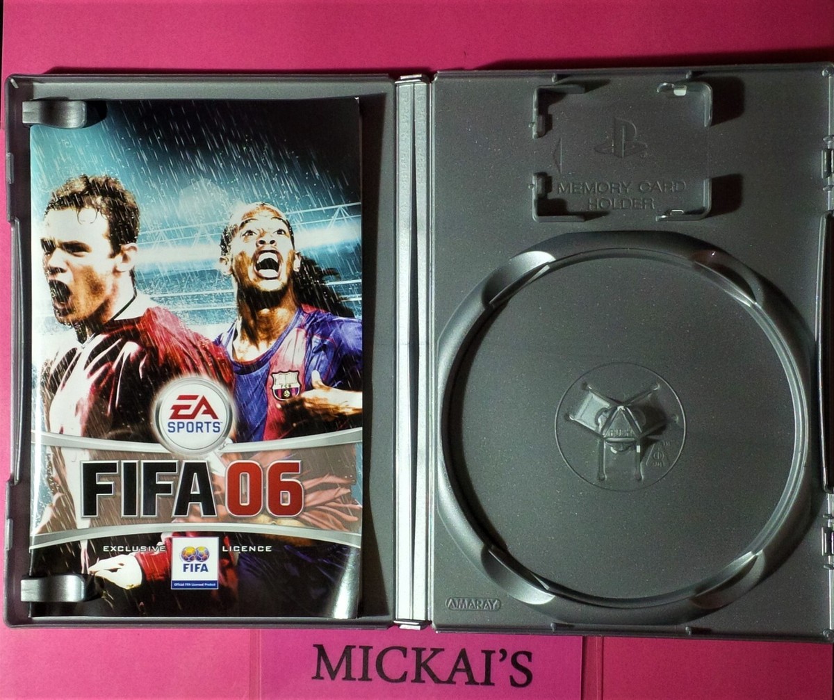 Notice De Jeu PS2 FIFA 06 - En Bon État, Sans Jeu
