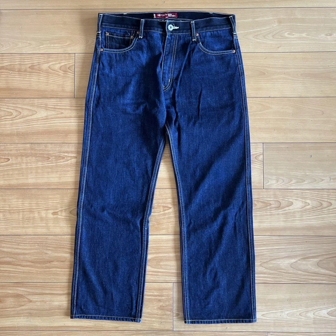 Junya Watanabe Man Cdg x Levis Jeans Straight Cotton Indigo 22M