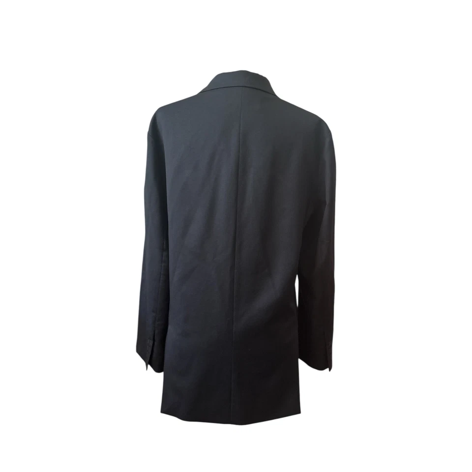 Blazer italiano negro Ashley Williams Vitale Barberis Canonico para mujer 12 Foto 4 de 4