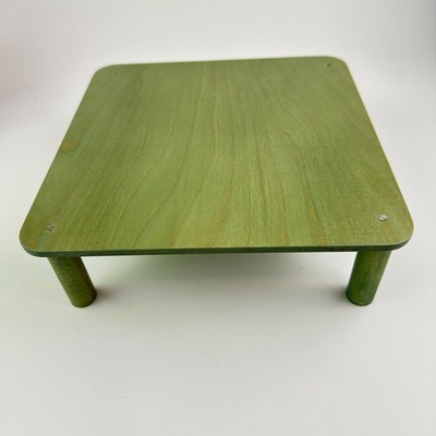Longaberger Basket Riser for Cake Basket in Green 9.5x9.5x3 inches