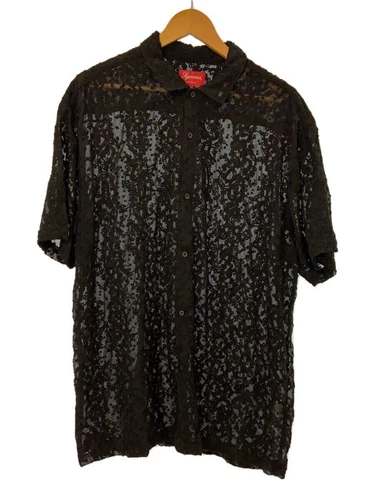 Chemise Supreme manches courtes/XL/polyester/BLK occasion