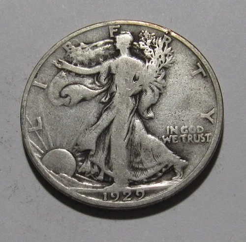 Photo of a 1929-S Walking Liberty Half Dollar from an eBay listing that sold on Jul 18, 2026