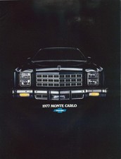 1977 Chevrolet Monte Carlo sales brochure