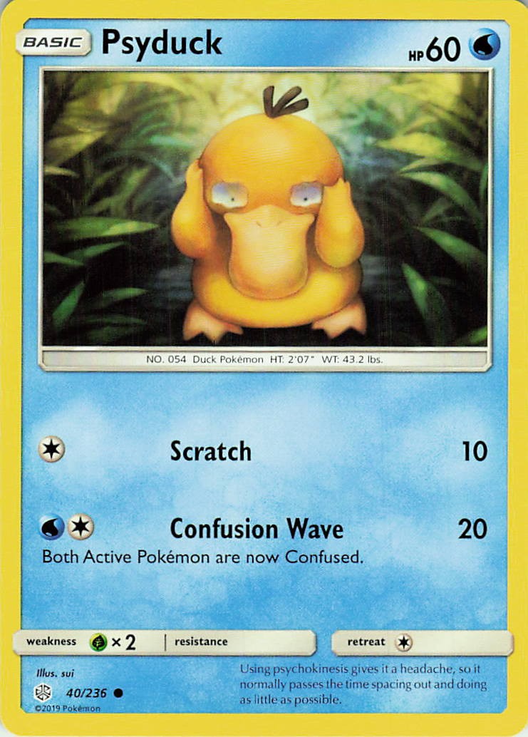 Psyduck Common 40/236 sui