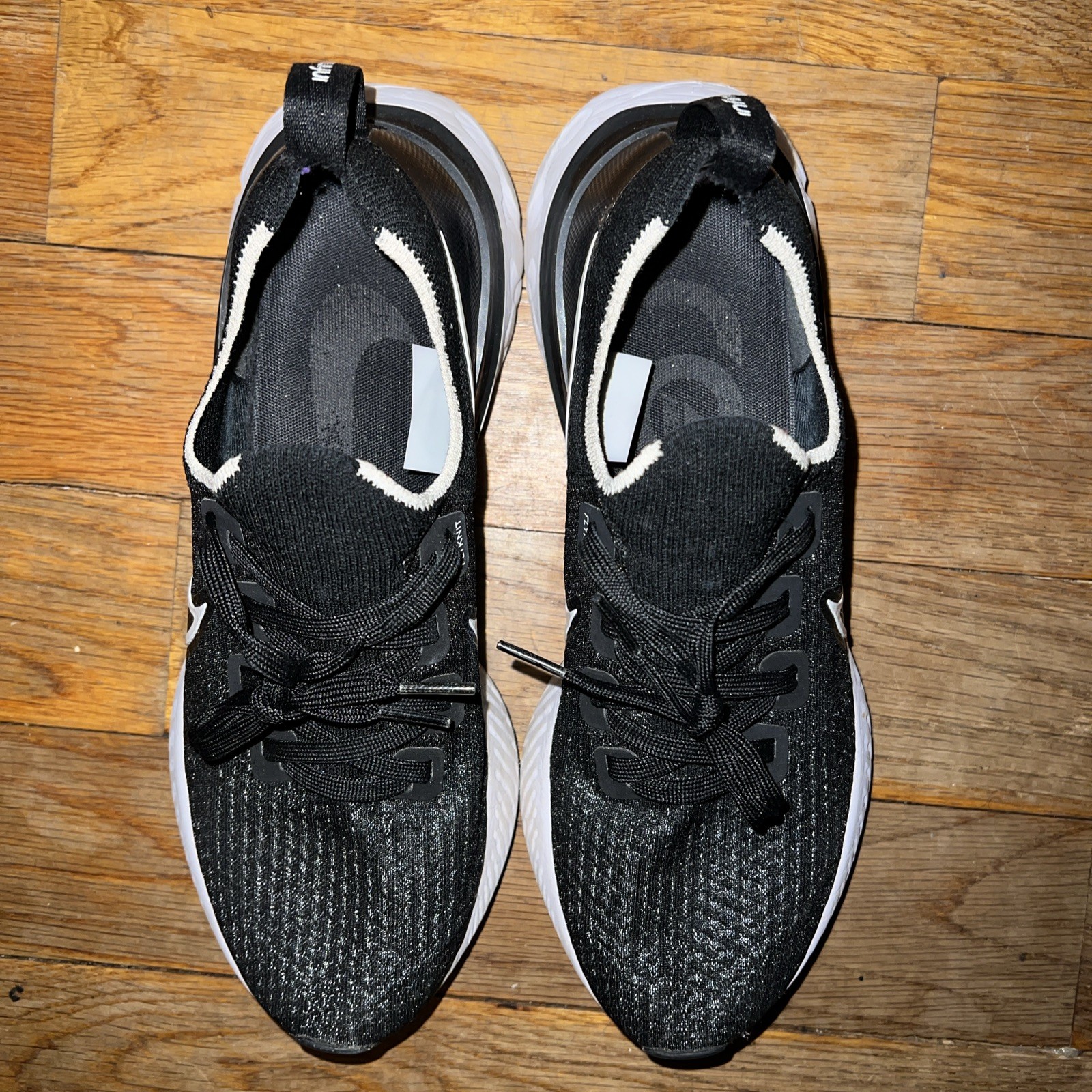 Nike React Infinity Run Black/White Women Size 10.5/Men 9 trainer.rare.marathon image 3