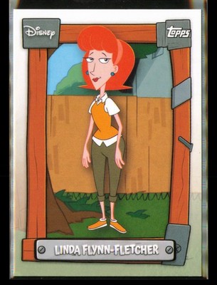 2026 Topps Disney Neon Linda Flynn-Fletcher Phineas & Ferb #P&F-7