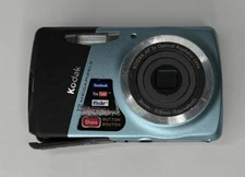 Kodak EasyShare M530 14 M Pixels Digital Camera - Blue - Untested (No Battery)
