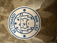 Bettinardi Sticker White and Blue wizard