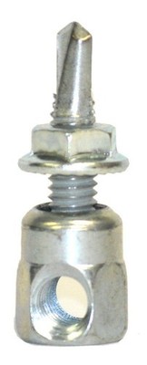 SAMMYS 8055957 Horizontal Threaded Rod Anchor 1/4'' Steel 1900 lb Load Capacity