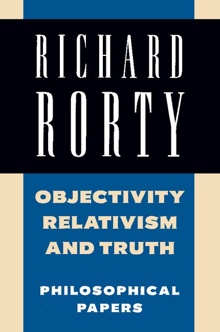 Objectivity, Relativism, and Truth by Richard Rorty - 9780521358774 - Image 2