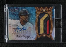 2022 Topps Dynasty Auto Patch Black 5/5 Byron Buxton #DAP-BB5 Patch Auto 00em
