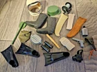 Vintage GI JOE Accessories Lot  Boots, Diver Flippers, Hand Camera Etc
