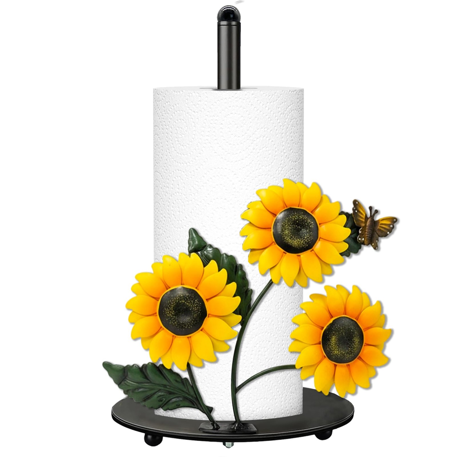 Holder, Sunflower Decor For Countertop Cute Vintage Home Tabl...
