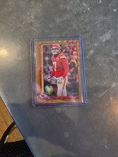 2025 Topps Chrome Harrison Butker Gold Wave 16/50