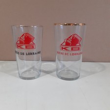 lot de verres a biere de Lorraine KB