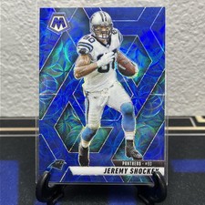 2025 Panini Mosaic - Jeremy Shockey #129 Blue Scope Prizm
