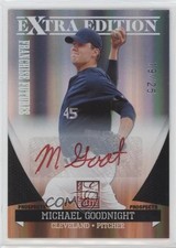 2011 Donruss Elite Extra Edition Red Ink 19/25 Michael Goodnight #37 Auto 7xr