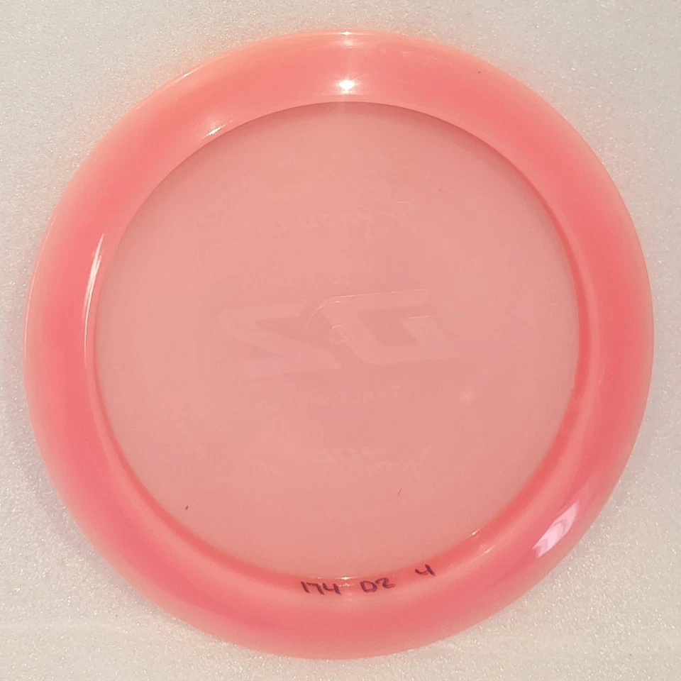Prodigy Discs D2 Distance Driver 400 Plastic Pink W/Silver Stamp 174G NEW - Image 2 of 3