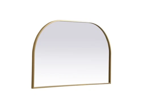 Elegant Lighting MR1B3924 Blaire 39" W x 24" H Modern Arched - Brass - Picture 11 of 12