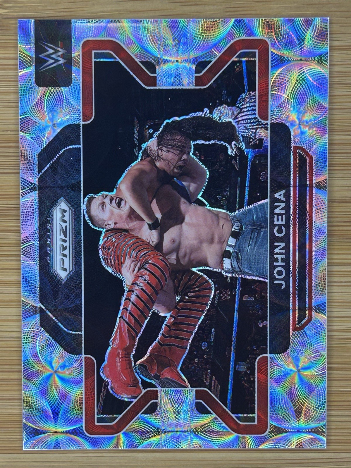 John Cena 2022 Panini Prizm Premium Scope Prizm WWE #45 WWE #/199