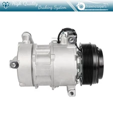 A/C Compressor W/ 6SBU14C Fit For Ram ProMaster City 2015-2022 6-Groove